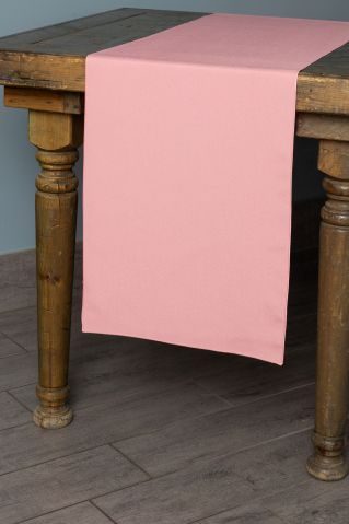Classic Solid Dusty Rose table runner